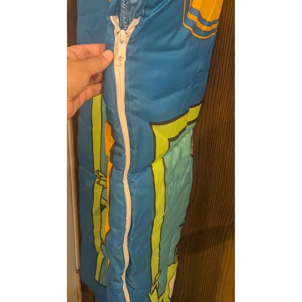 VTG Disney Pixar Monsters Inc Scare Team Sleeping Bag Sulley Mike Wazowski 57x30